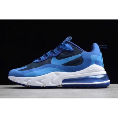 Nike Erkek Air Max 270 React Mavi / Kraliyet Mavisi Koşu Ayakkabısı Türkiye - 0TY812IA